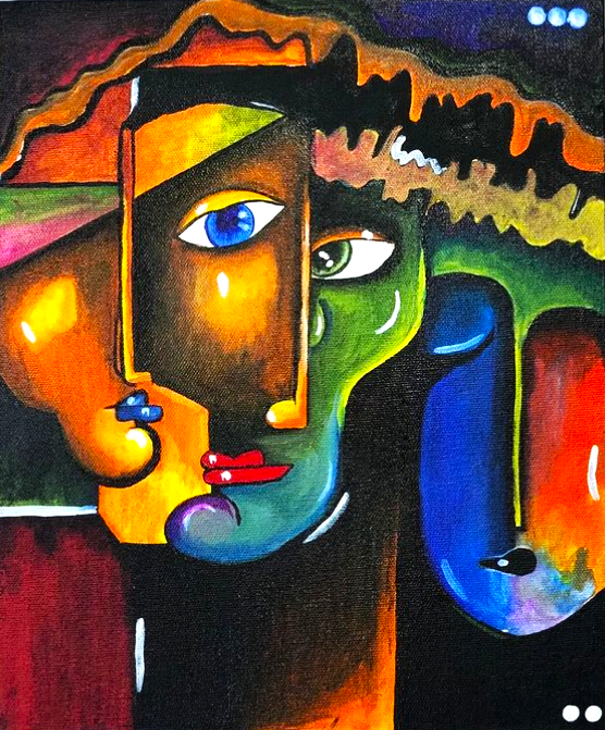 Painting of face | Story | Kolkata Scribbles